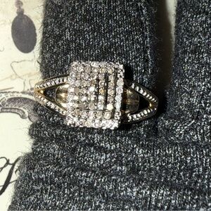 10Kt Gold with chocolate diamonds Women's Ring